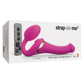 Strap On Me Multi Orgasm Bendable Strap-On-Fuchsia S [WS $86.50]