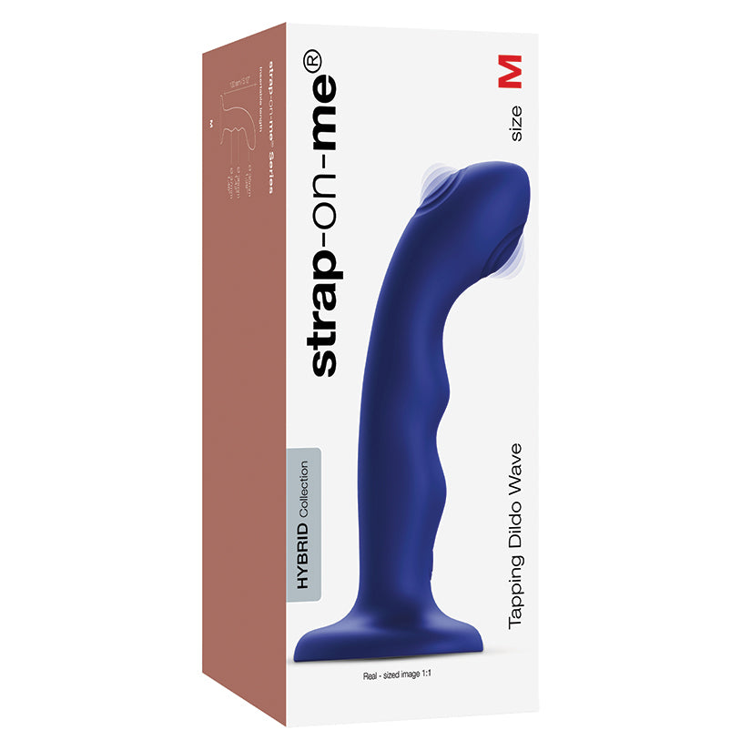 Strap On Me Tapping Dildo Wave-Night Blue [WS $52.00]