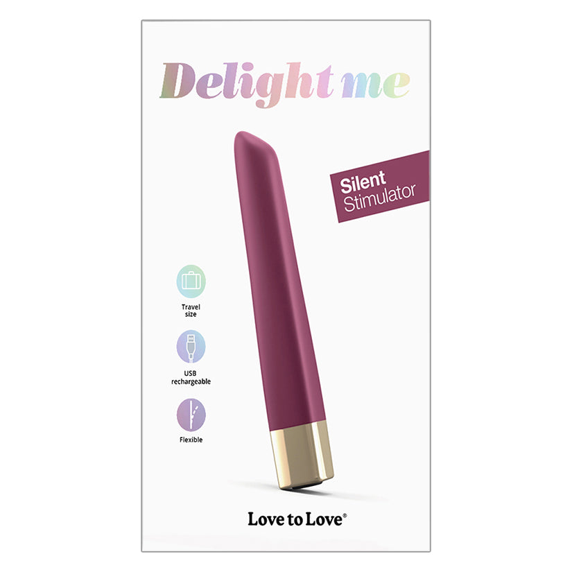 Love To Love Delight Me Clitoral Stimulator-Plum Star [WS $23.00]