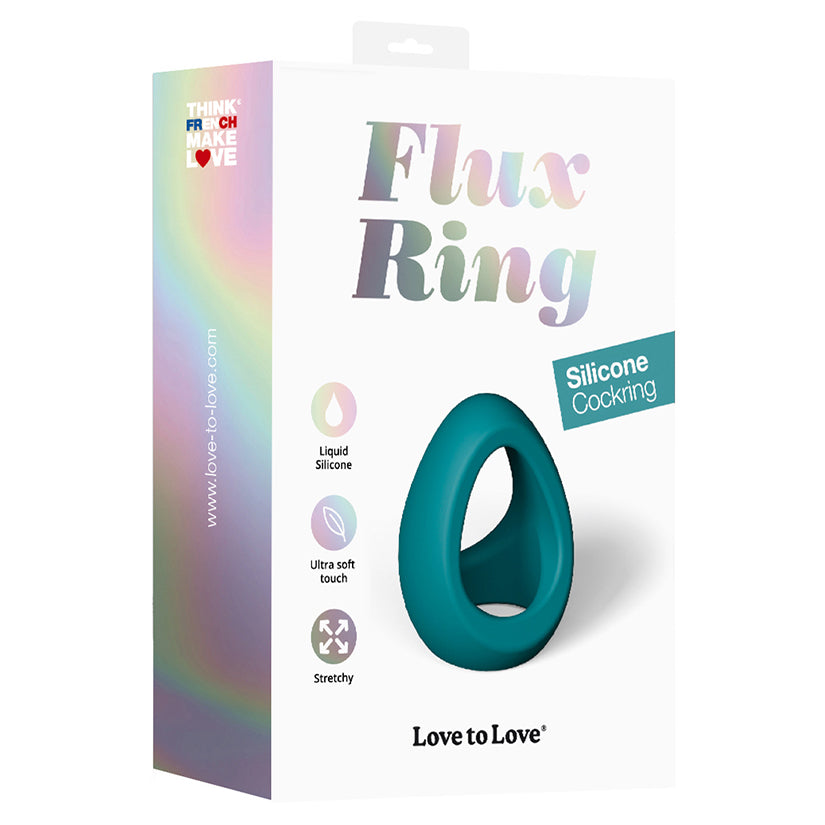 Love To Love Flux Ring-Teal Me