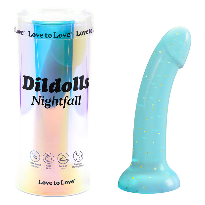 Love To Love Dildolls Silicone Dildo-Nightfall MD