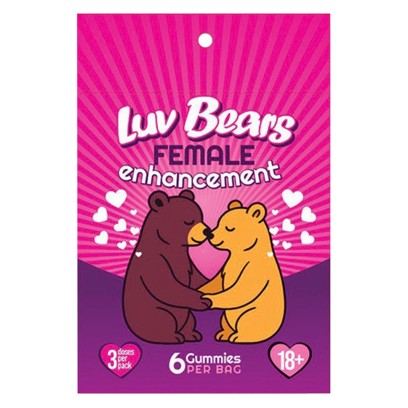 Luv Bear Gummy For Her Display of 20