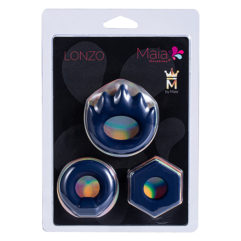 Maia Lonzo Liquid Silicone C-Ring Set 3pc