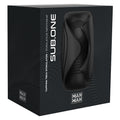 Man.wand Sub One Vibrating Tapping Masturbator-Infinite Black
