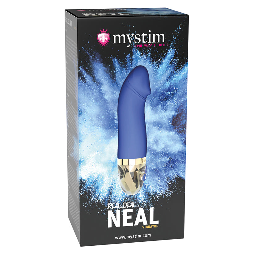 Mystim Real Deal Neal Vibrator-Blue [WS $41.80]