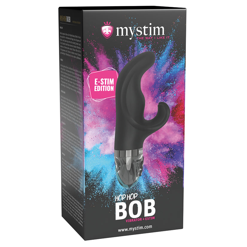 Mystim Hop Hop Bob Estim Vibrator-Black [WS $66.80]