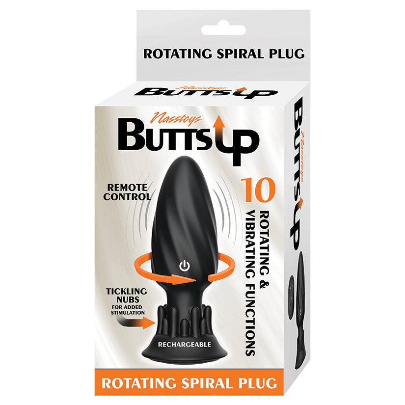 Nasstoys Buttsup Rotating Spiral Plug