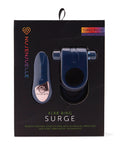 Nu Sensuelle Silicone Remote Control XLR8 Turbo Boost Bullet Ring - Navy