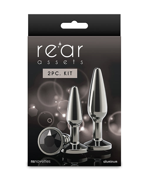 Rear Assets Tapered Trainer Kit Gunmetal - Black