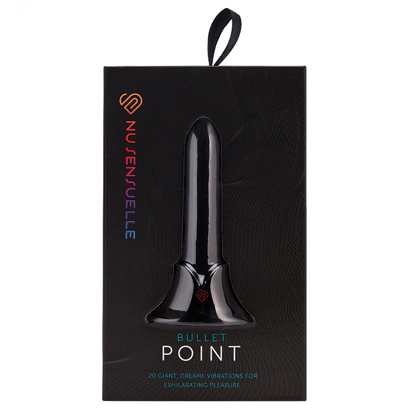 Nu Sensuelle Point Rechargeable Bullet-Black