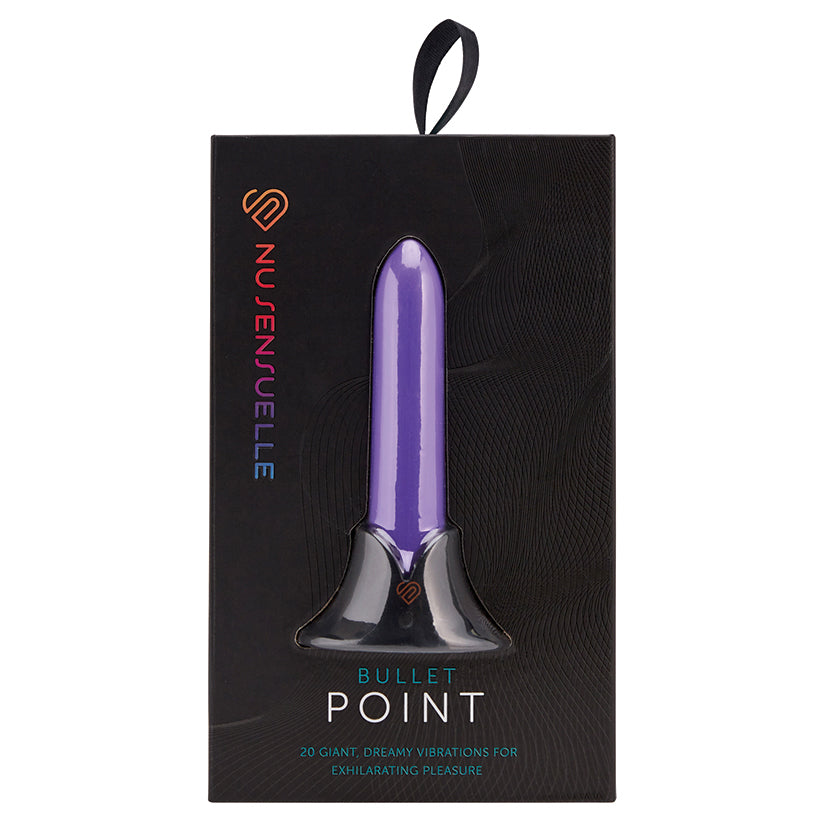 Nu Sensuelle Point Rechargeable Bullet-Purple