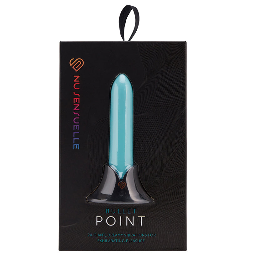 Nu Sensuelle Point Rechargeable Bullet-Teal Blue