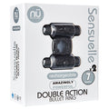 Nu Sensuelle 7 Function Double Action C-Ring-Black