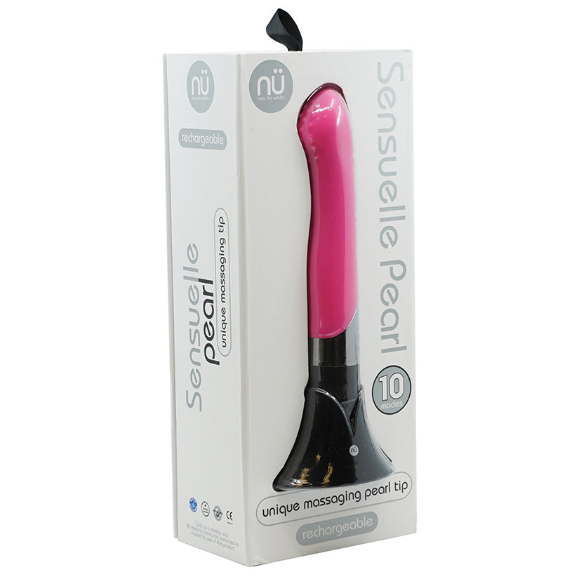 Nu Sensuelle Pearl Rechargeable Vibrator-Pink [WS $40.50]