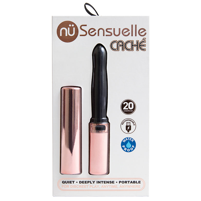 Nu Sensuelle Cache 20 Function Covered Vibe-Rose Gold