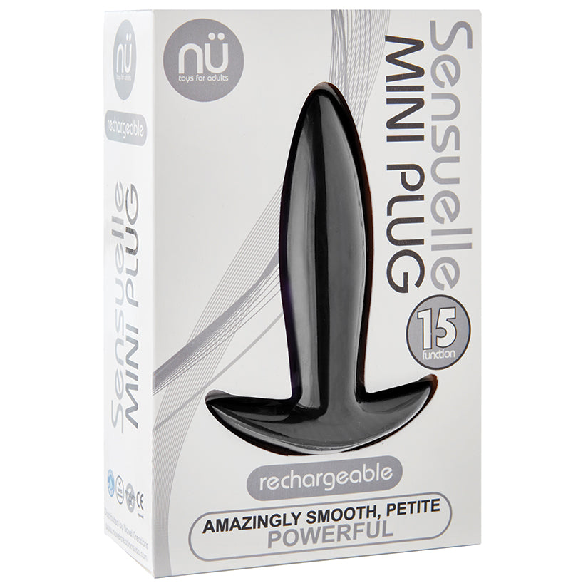 Nu Sensuelle Mini Plug-Black