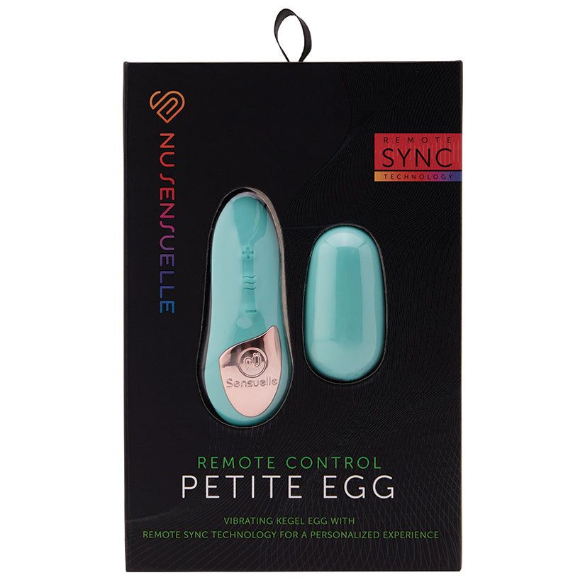 Nu Sensuelle Remote Control 15 Function Petite Egg-T Blue