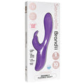 Nu Sensuelle Brandii 10 Function  Double Motor Vibe-Purple [WS $56.00]