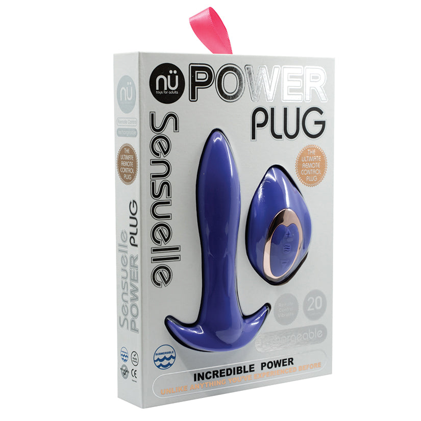 Nu Sensuelle Power Plug with Remote Control-Ultra Violet