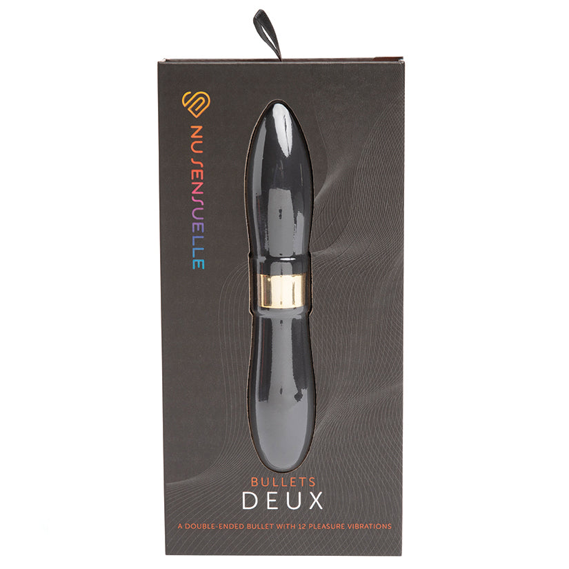 Nu Sensuelle Double Ended Deux Bullet-Black [WS $47.50]