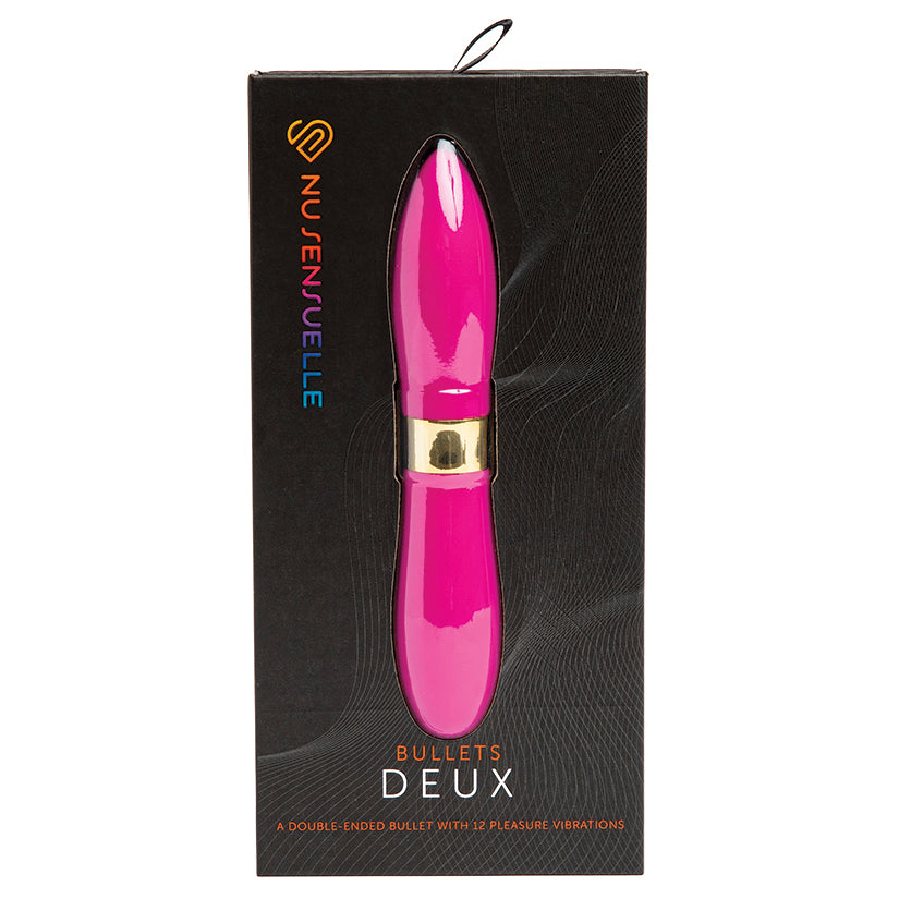 Nu Sensuelle Double Ended Deux Bullet-Magenta
