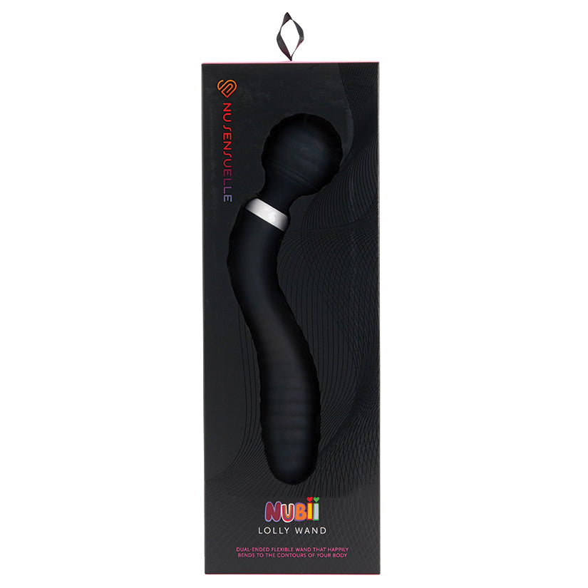 Nu Sensuelle Nubii Lolly Wand-Black [WS $35.00]