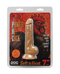 Power of Cock 7" Dildo - Ivory