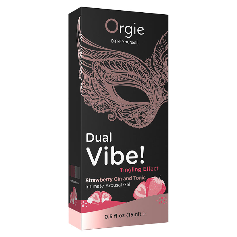 Orgie Dual Vibe! Intimate Arousal Gel-Strawberry Gin and Tonic [WS $17.00]