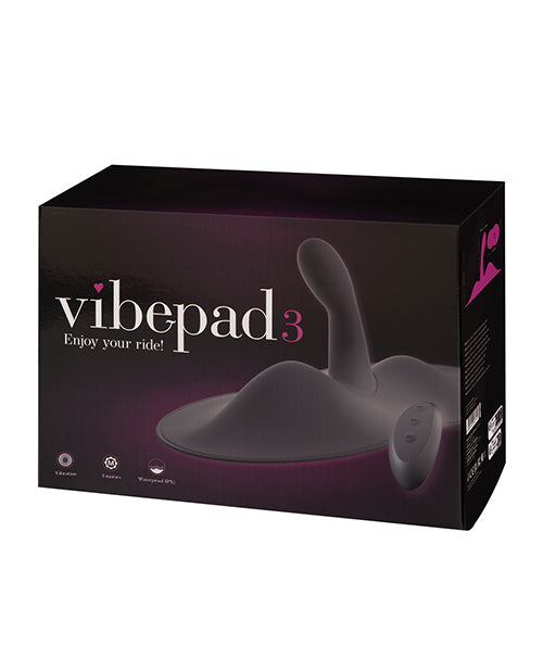 Vibepad 3 G-Spot Vibrator Grinding Pad - Black