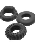 Oxballs Bonemaker Boner Cock Ring Kit Pack of 3 - Special Edition Night