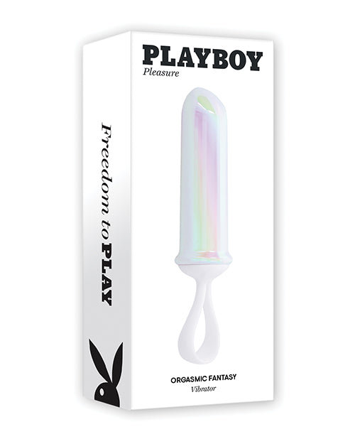 Playboy Pleasure Orgasmic Fantasy Bullet - White