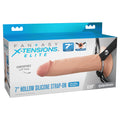 Fantasy X-Tensions Elite Silicone Hollow Strap On-Light 7"