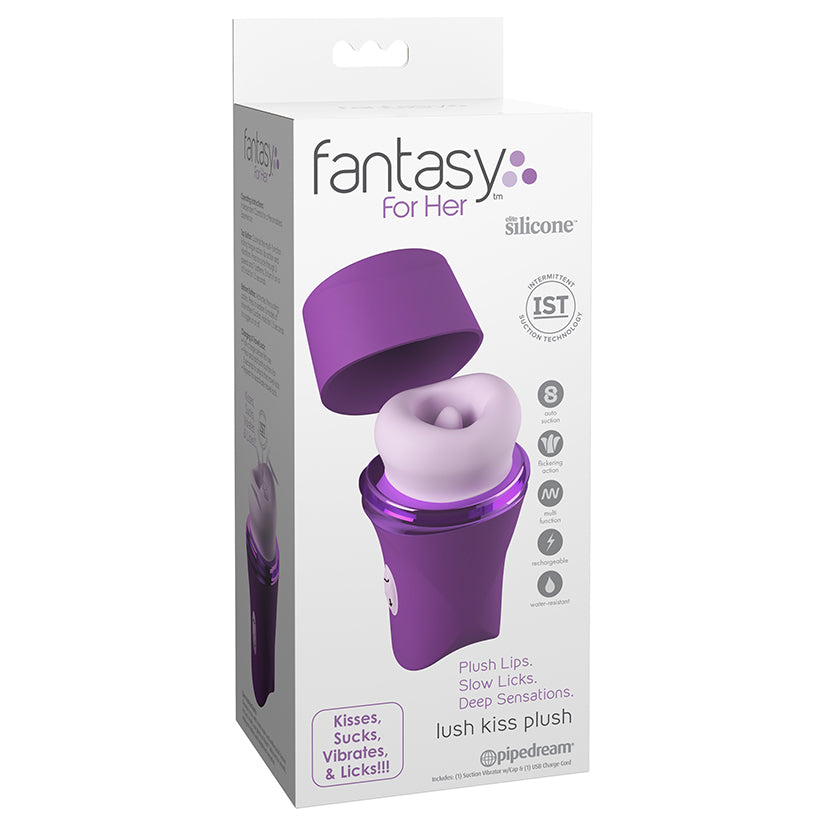 Fantasy For Her Lush Kiss Plush-Purple