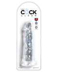 King Cock Clear 8" Cock