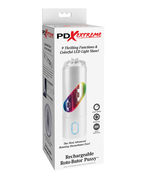 Pipedream Extreme Toyz Rechargeable Roto-Bator Pussy