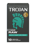 Trojan Raw Condoms - Pack of 10