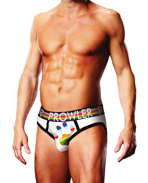 Prowler Oversized Paw Brief - White/Multi XL