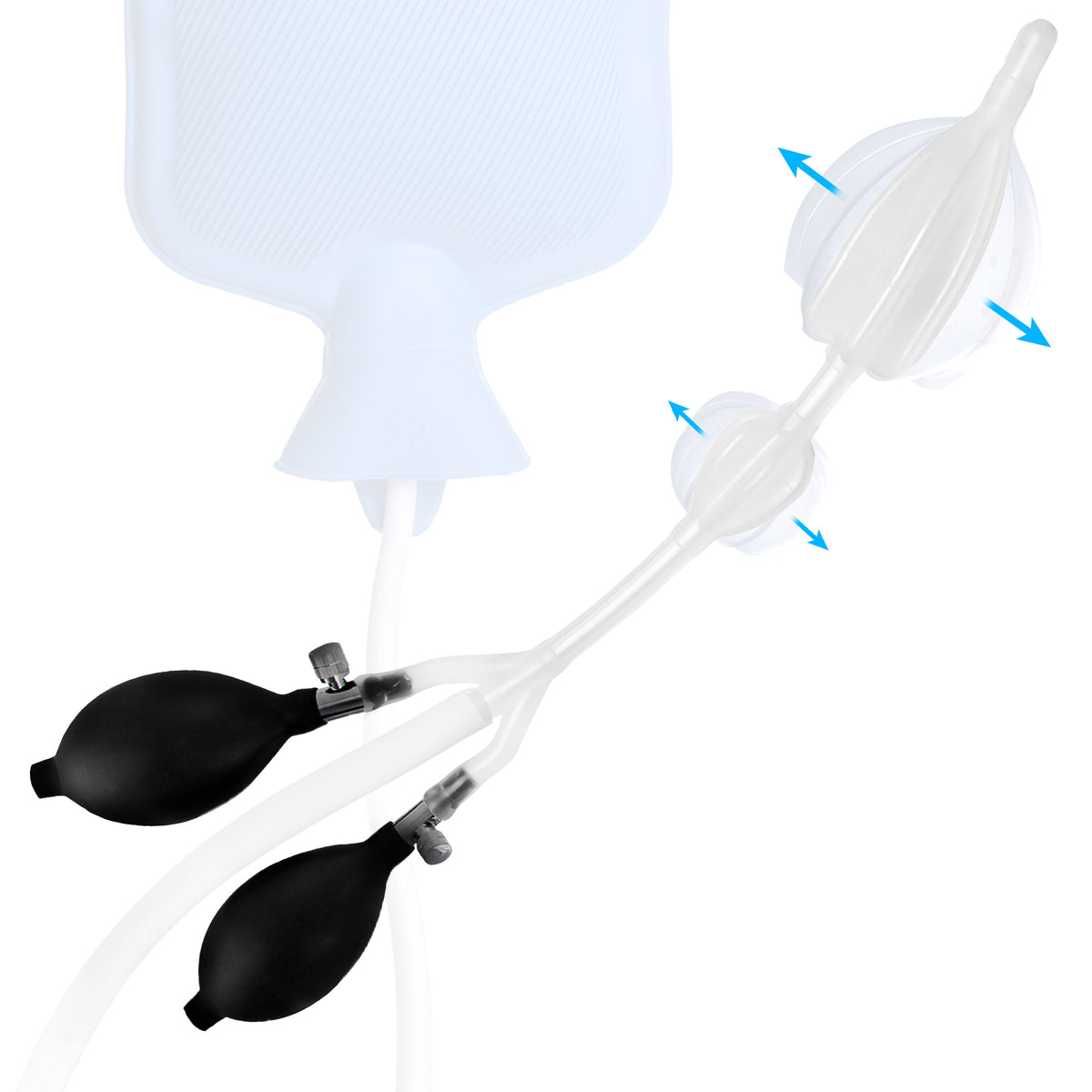 CleanStream Silicone Double Bulb Nozzle