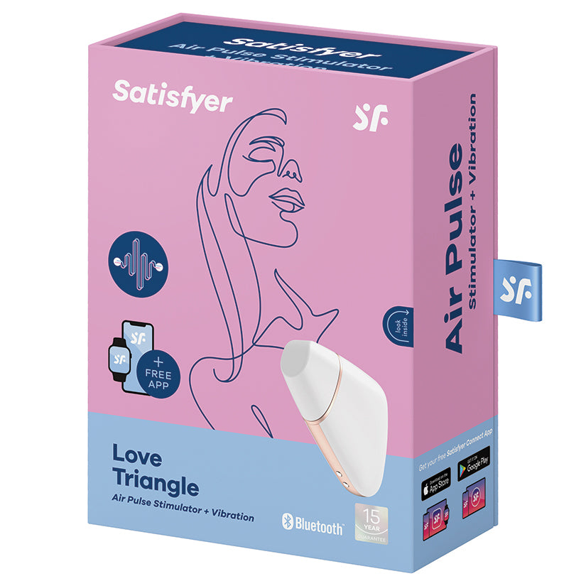 Satisfyer Love Triangle-White [WS $40.40]