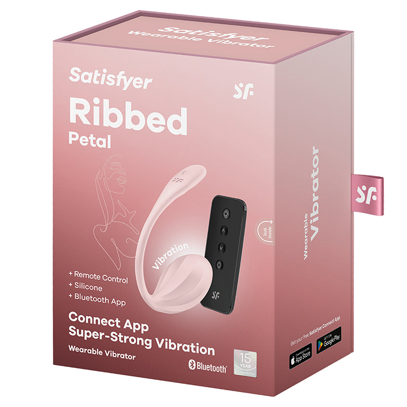 Satisfyer Ribbed Petal-Rose [WS $44.40]