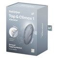 Satisfyer Tap and Climax 1-Bluegrey [WS $26.00]