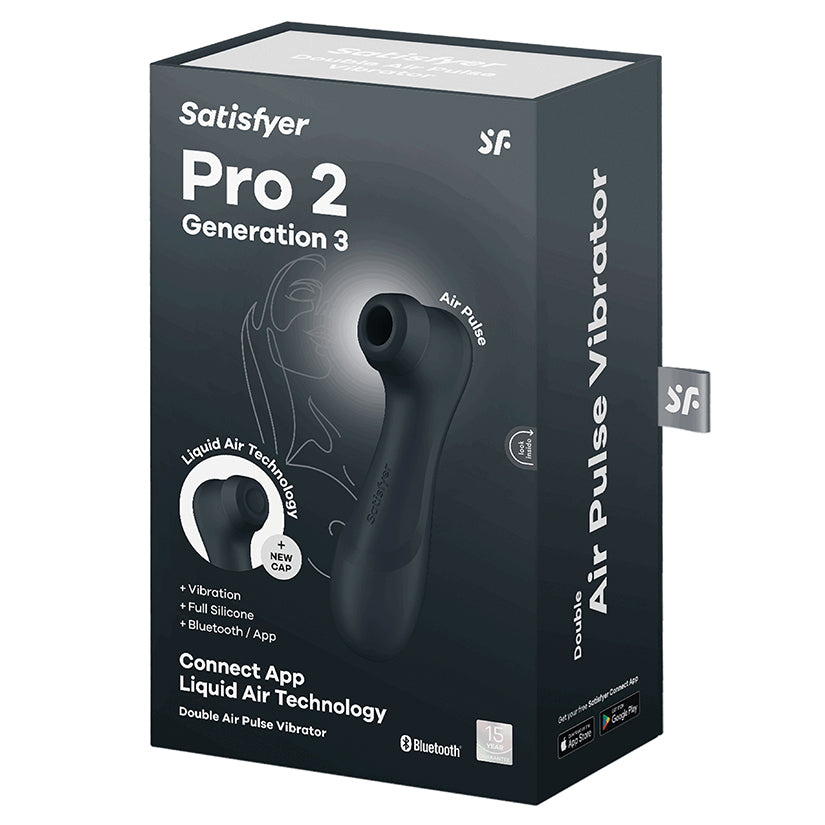 Satisfyer Pro 2 Generation 3 with App-Dark Grey