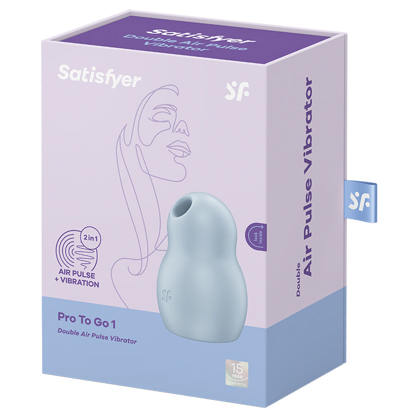 Satisfyer Pro To Go 1-Blue [WS $28.40]