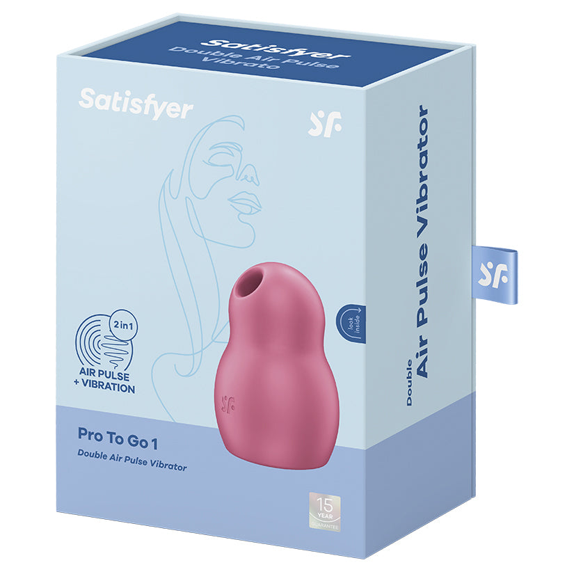 Satisfyer Pro To Go 1-Red [WS $28.40]