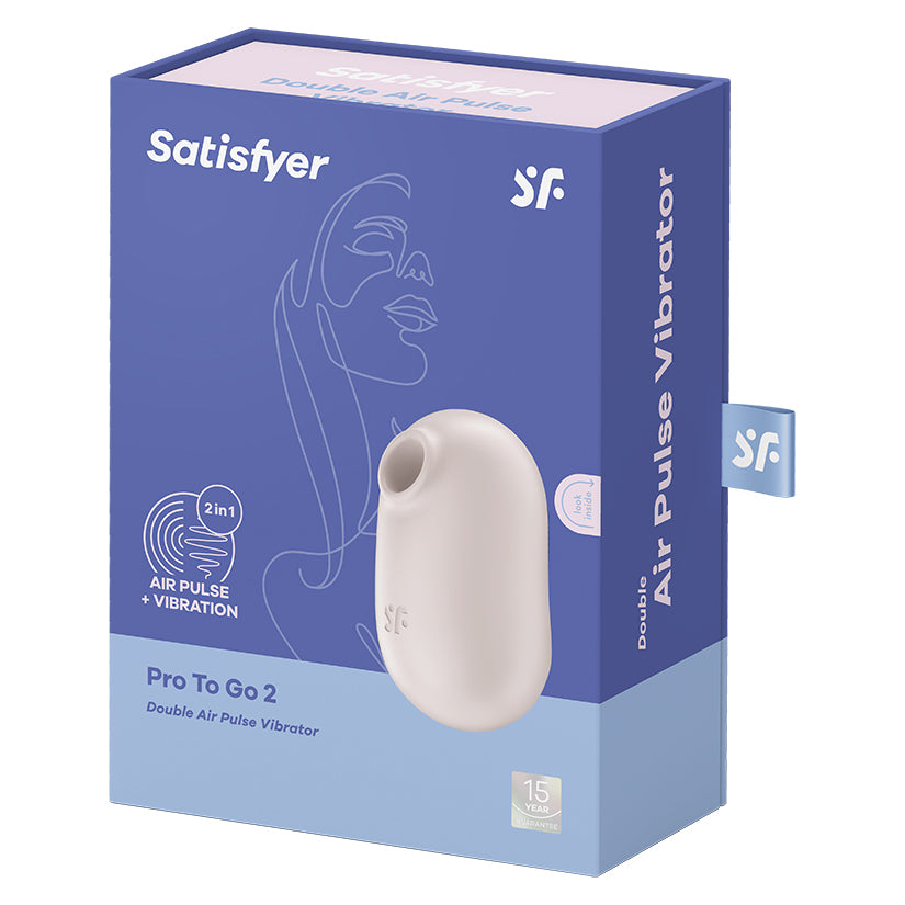 Satisfyer Pro To Go 2-Beige [WS $28.00]