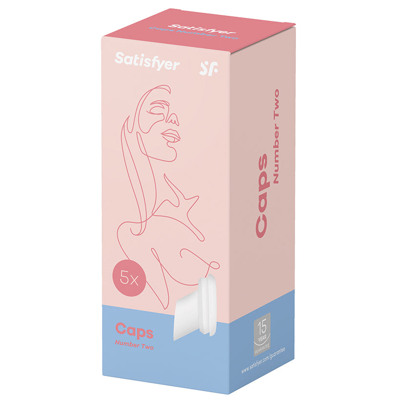 Satisfyer Number Two Climax Tips-White [WS $3.95]