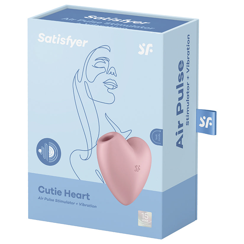 Satisfyer Cutie Heart-Light Red [WS $24.40]