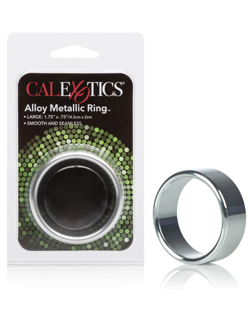 Alloy Metallic Ring - Large Silver