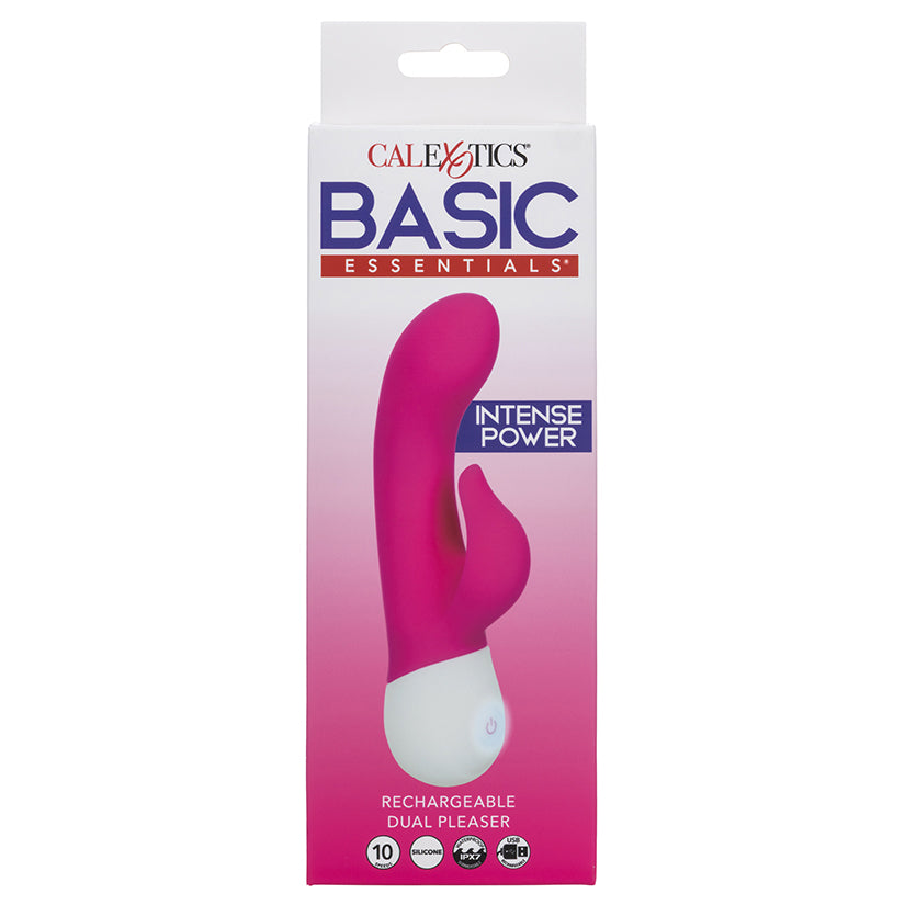 Basic Essentials Rechargeable Dual Pleaser