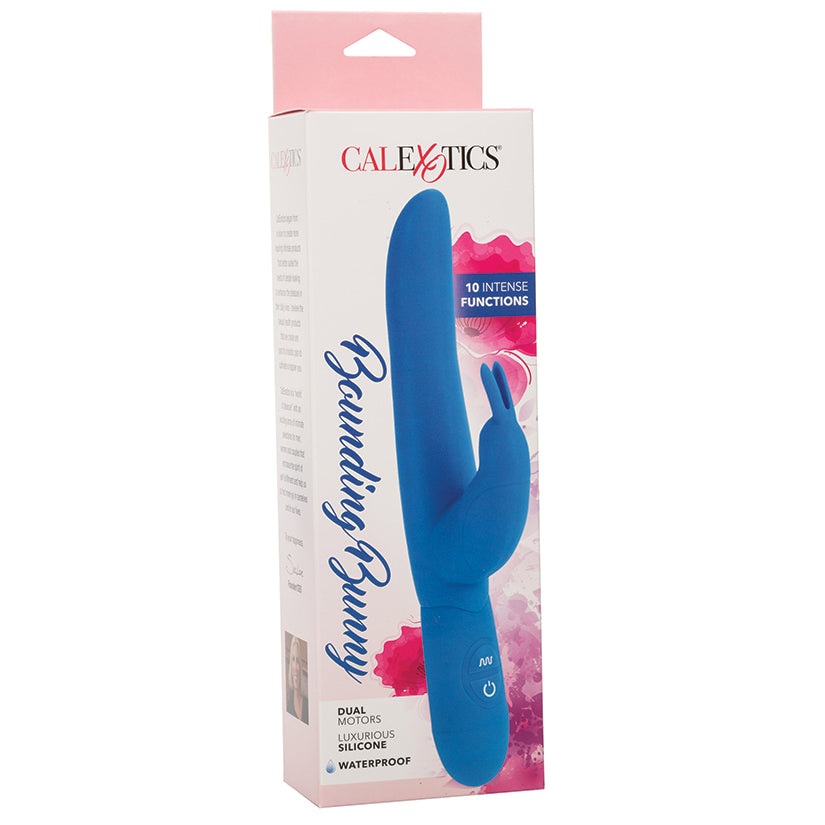 Posh 10 Function Bounding Bunny-Blue 4.25"